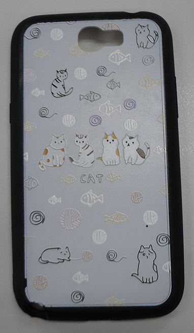 เคส Samsung NOTE2 ลายแมวแบบตัวนูน ไม่ใช่พิมพ์ลายปกตินะจ๊ะ สวยๆเลย