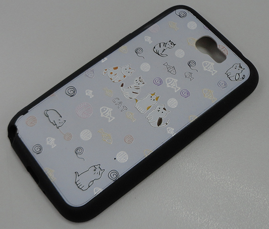 เคส Samsung NOTE2 ลายแมวแบบตัวนูน ไม่ใช่พิมพ์ลายปกตินะจ๊ะ สวยๆเลย