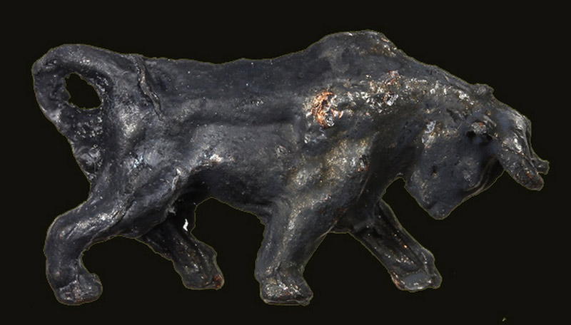 วัวธนู วัดโขงขาว หลวงพ่อฤาษีลิงดำปลุกเสก พร้อมกล่องเดิม เคาะเดียว