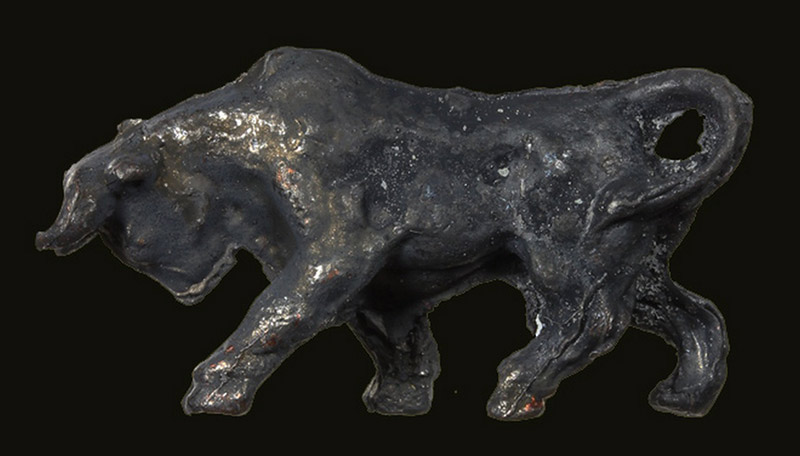 วัวธนู วัดโขงขาว หลวงพ่อฤาษีลิงดำปลุกเสก พร้อมกล่องเดิม เคาะเดียว