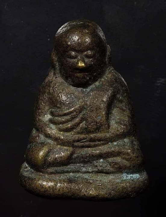 รูปหล่อหลวงพ่อเงิน รุ่นปืนแตกเศียรกลม อีกหนึ่งพิมพ์หน้านิยมสุดๆ แท้สบายใจ