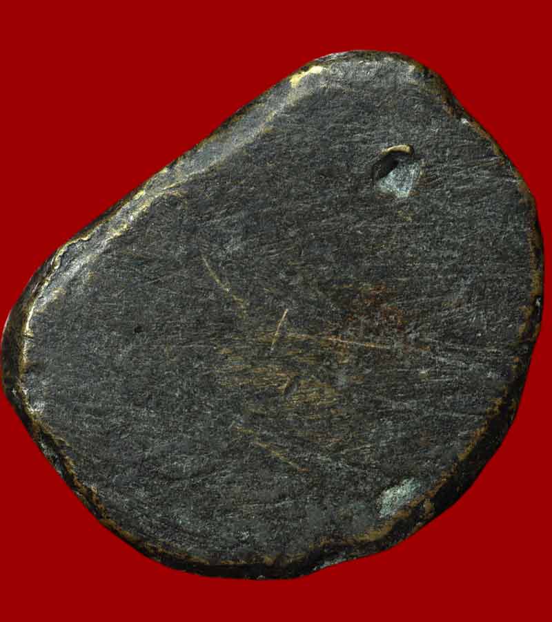 รูปหล่อ หลวงพ่อเงิน วัดบางคลาน รุ่นปืนแตก พิมพ์ เศียรโต นิยม มีโค๊ต วัดคงคาราม อ.โพทะเล จ.พิจิตร 