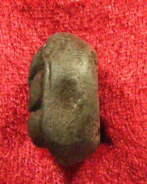 พระปิดตาหลังยันต์ ไม่ทราบที่