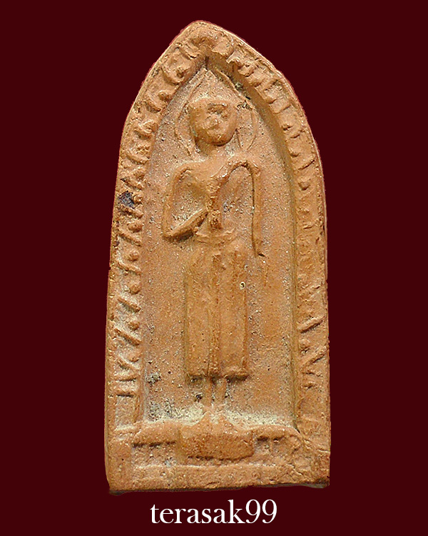 พระพิมพ์ยืนประทานพร พระกรุวัดทับผึ้ง จ.สุโขทัย สวยๆ