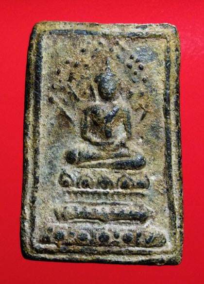 สมเด็จพระปิลันทน์ เนื้อผงใบลาน พิมพ์ปรกโพธิ์ สี่เหลี่ยมกรอบกระจก ยุคเดียวกับสมเด็จวัดระฆัง สวยมากค่ะ