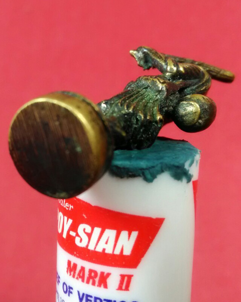 รูปหล่อพระสิวลี พระอรหันต์ผู้เลิศในทางโชคลาภ วัดสุทัศน์เทพวราราม ปี 2544