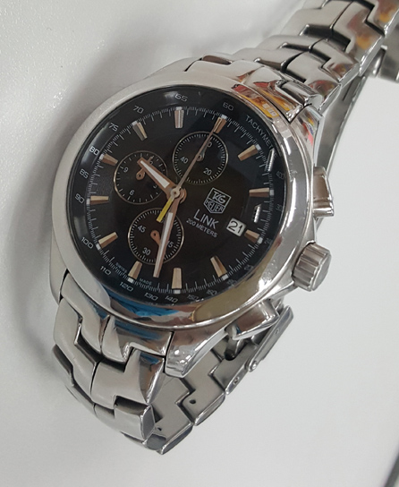 นาฬิกา TAG LINK Man Size สภาพสวยใหม่ ของฝากมา ถูกๆครับ
