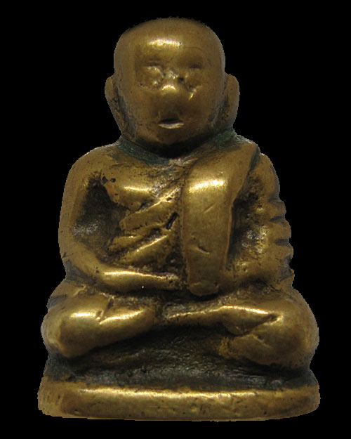 หลวงพ่อเงิน วัดห้วยเขน จ.พิจิตร "พิมพ์แขนบั้ง" เลี่ยมทอง พร้อมบัตรรับรอง