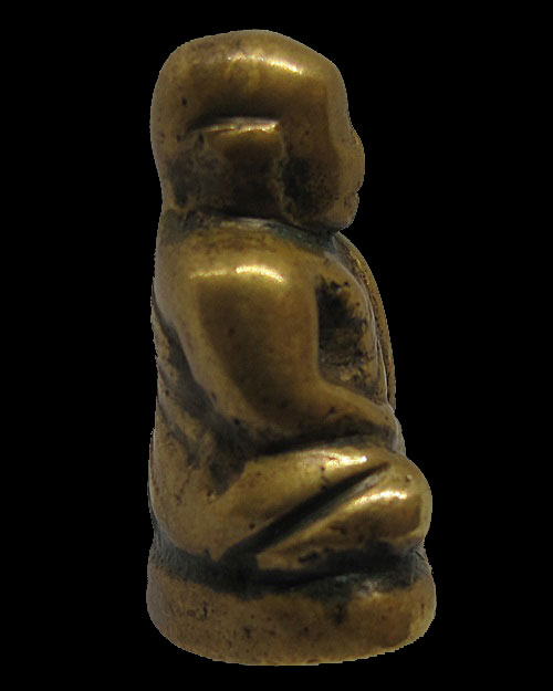 หลวงพ่อเงิน วัดห้วยเขน จ.พิจิตร "พิมพ์แขนบั้ง" เลี่ยมทอง พร้อมบัตรรับรอง