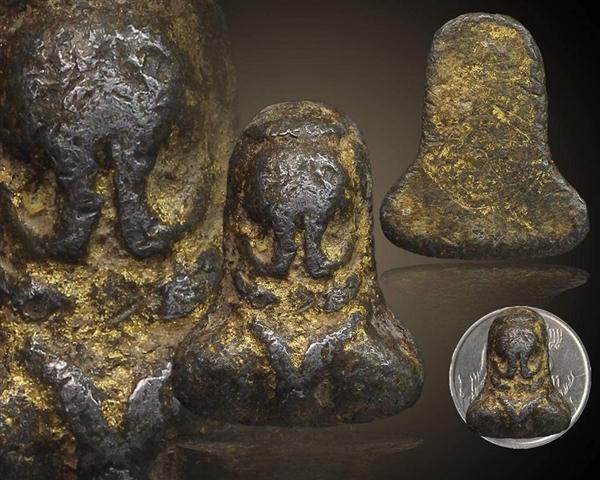 พระปิดตา พิมพ์นะหัวเข่า หลวงปู่เอี่ยม วัดหนัง