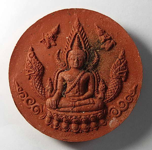 20 บาทแดง พระพุทธชินราชหลังจตุคามรามเทพ วัดเทพกุญชร จังหวัดพิษณุโลก