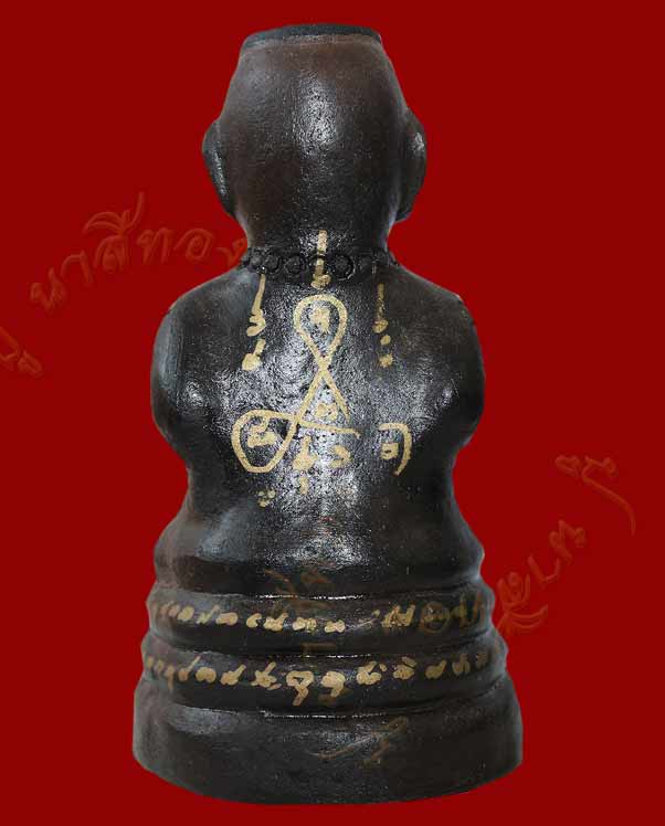 กุมารทอง หลวงปู่แย้ม รุ่นเจ้าสัวน้อย ประมาณ สูง ๗ นิ้ว ฐาน ๓ นิ้ว วัดสามง่าม จ.นครปฐม สร้างปี ๒