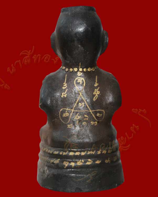 กุมารทอง หลวงปู่แย้ม รุ่นเจ้าสัวน้อย ประมาณ สูง ๗ นิ้ว ฐาน ๓ นิ้ว วัดสามง่าม จ.นครปฐม สร้างปี ๒