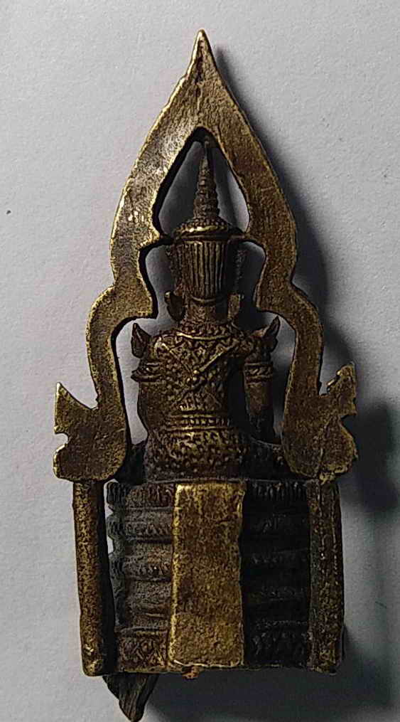 20 บาท รูปหล่อพระพุทธทรงเครื่องจักรพรรดิ เก่ามาก