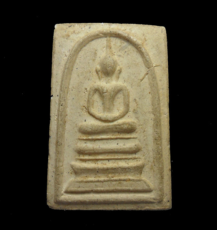 พระสมเด็จวัดระฆัง รุ่น118ปี พิมพ์ฐานเเซม เนื้อผง ปี2533.กทม