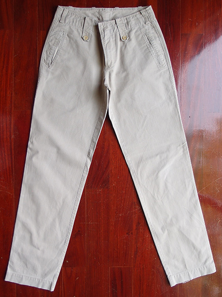 กางเกง JASPAL ของแท้ เอว 32 สีครีมน้ำตาลอ่อน 