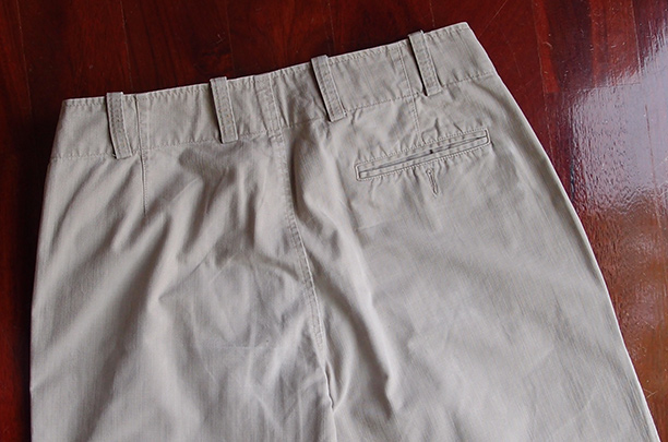 กางเกง JASPAL ของแท้ เอว 32 สีครีมน้ำตาลอ่อน 