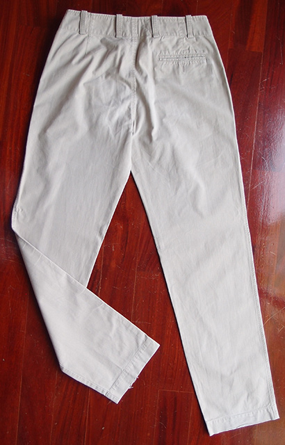 กางเกง JASPAL ของแท้ เอว 32 สีครีมน้ำตาลอ่อน 