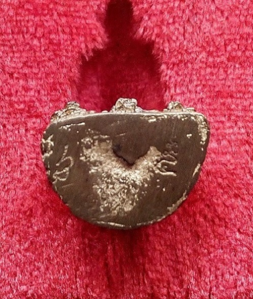 หล่อลอยองค์ เสาร์5 หลวงพ่อเปิ่น วัดบางพระ เนื้อระฆังเก่า ปี36 ตอกโค๊ต+จาร ใต้ฐาน...เคาะเดียวแดง...