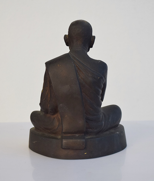 ...พระบูชาหลวงปู่แหวน วัดดอยแม่ปั๋ง เชียงใหม่ ขนาดหน้าตัก 5 นิ้ว  ปี 2528...