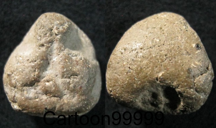 พระปิดตาผงกระดูกผี พิมพ์ต้อ สวย เดิม ดี ครับผม