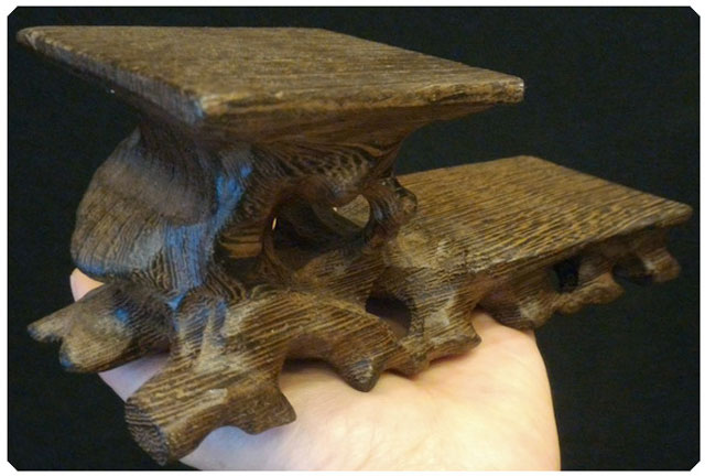 *กี๋หรือฐานไม้ (รากไม้)*