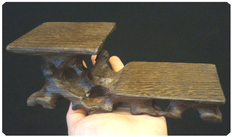 *กี๋หรือฐานไม้ (รากไม้)*