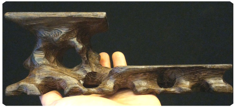 *กี๋หรือฐานไม้ (รากไม้)*