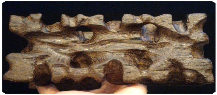 *กี๋หรือฐานไม้ (รากไม้)*