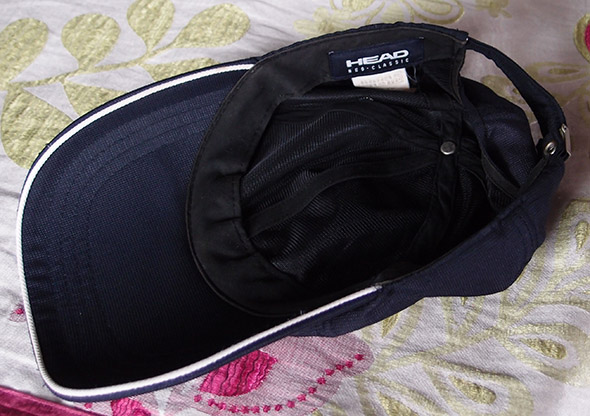 หมวก HEAD ของแท้ โลโก้HEADโลหะข้าวหลามตัดด้านหน้า รุ่นหายาก มาจากญี่ปุ่นครับ