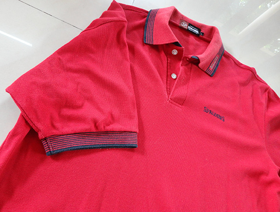 #เสื้อคอปก แบรนด์ดัง SPALDING หนึ่งในผู้ผลิตผลิตภัณท์ทางการกีฬาชั้นนำของโลก ของแท้ เบอร์ L ครับ