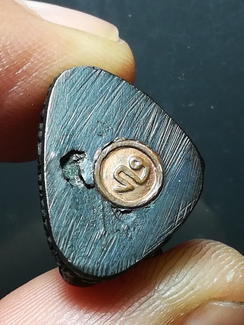 รูปหล่อหลวงพ่อเกษม เขมโก ปี 2536 เนื้อนวะ