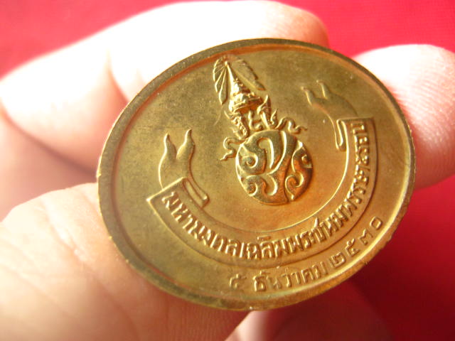 เหรียญพระพุทธไสยาสน์ วัดพระเชตุพนฯ หลังภปร. ปี 2530 เหรียญดีพิธีใหญ่