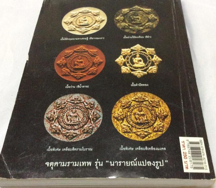 หนังสือเรื่องลึกแต่ไม่ลับกับจตุคามรามเทพ โดยคุณอุ๊ กรุงสยาม สภาพผ่านการใช้งาน