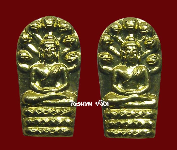 ปรกใบมะขาม รุ่น 2 หลวงปู่ทิม วัดพระขาว อยุธยา