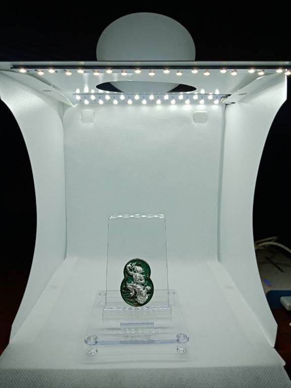  Puluz  photo Light Box กล่องถ่ายภาพ พระเครื่อง และสินค้าอื่นๆ สตูดิโอขนาด พับเก็บได้ ขนาด 22 cm พร้
