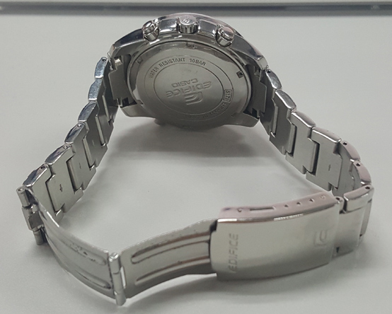 +++ นาฬิกา casio edifice WR100M โครโนกราฟ สภาพสวยมาก Man size +++