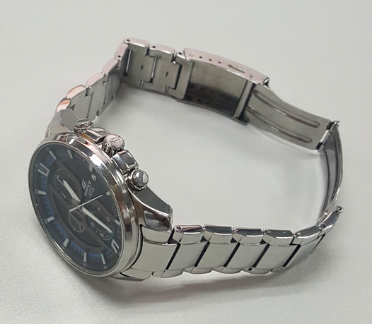 +++ นาฬิกา casio edifice WR100M โครโนกราฟ สภาพสวยมาก Man size +++