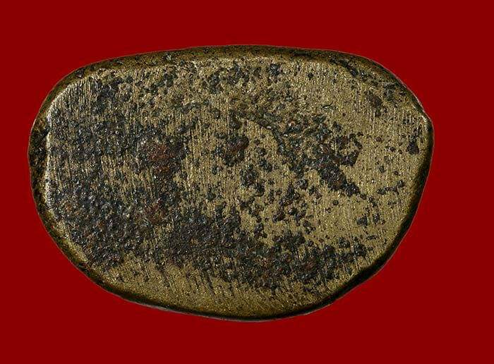 รูปหล่อ หลวงพ่อเงิน วัดบางคลาน ปี28 รุ่น ปืนแตก เศียรกลม แก่เนื้อระฆังเก่าเดิมๆ มีคราบเบ้า เดิมๆ