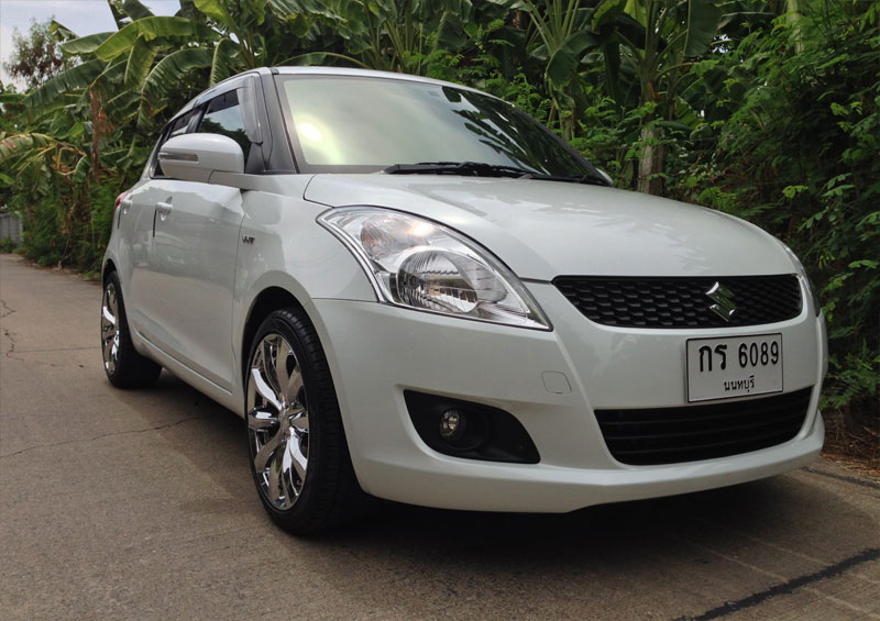 รถ Suzukl swift glx 1200cc ตัว top ปี 2013 สภาพสวย วิ่งน้อยมาก 77,000 โล