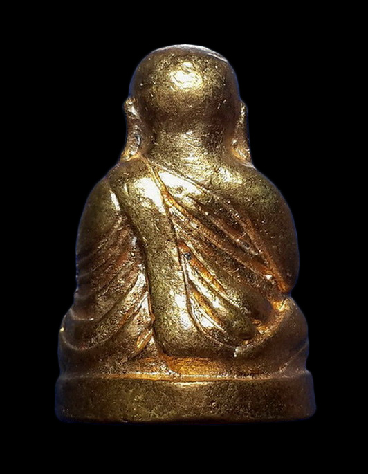 รูปหล่อหลวงพ่อเงิน ที่ระลึกทอดผ้าป่ามหากุศล สร้างพุทธอุทยาน จ.พิจิตร ปี53 เนื้อทองทิพย์ 