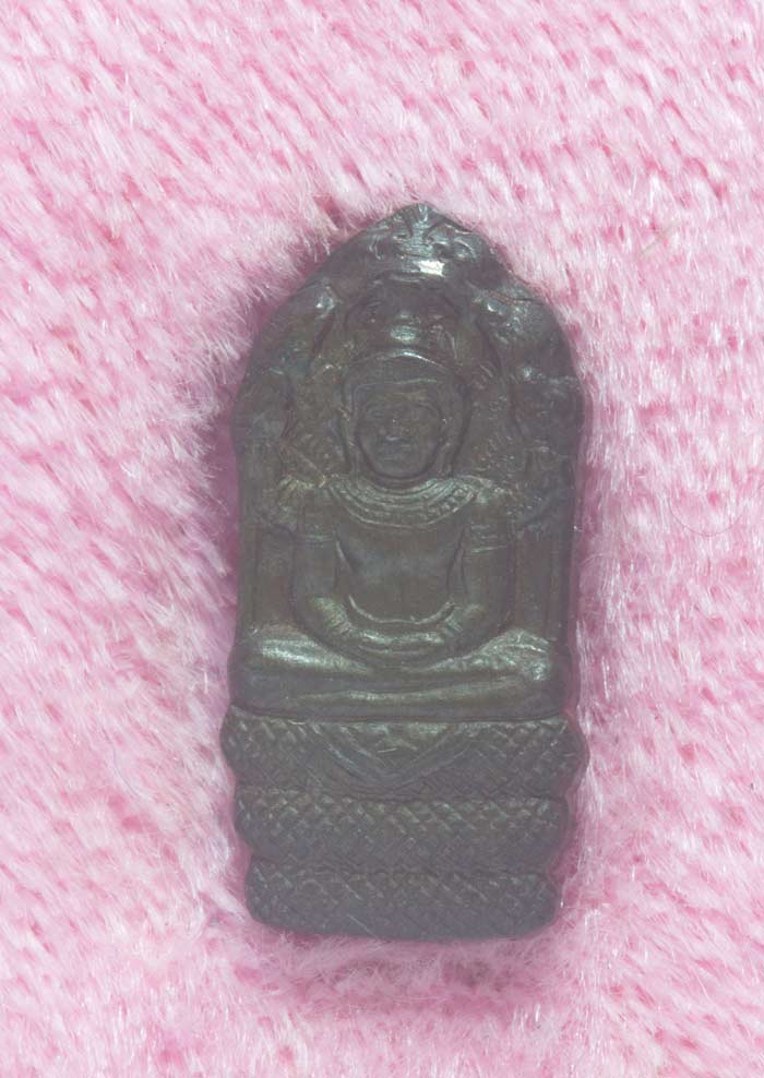 พระนาคปรกใบมะขาม รุ่นแรก เนื้อนวโลหะ พระราชญาณวิสุทธิโสภณ(หลวงปู่ท่อน ญาณธโร) วัดศรีอภัยวัน จ.เลย ปี