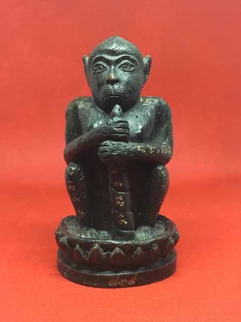 พญาวานร ขนาดบูชา ตั้งหน้ารถ หลวงพ่ออนันต์ วัดบางพลีน้อย สมุทรปราการ