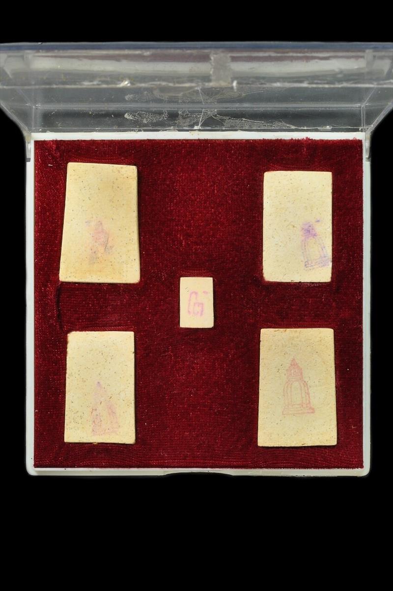 สมเด็จวัดระฆัง118ปี ชุด5องค์กรรมการ พิมพ์ใหญ่เป็นพิมพ์ยืดนิยมสุด กล่องแต๊ก เดิมๆ