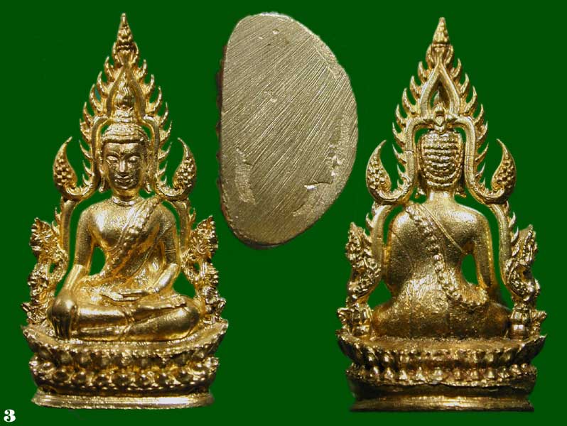 พระพุทธชินราชพิมพ์แต่งฉลุลอยองค์ รุ่นจอมราชันย์ วัดพระศรีรัตนมหาธาตุ พิษณุโลก........เคาะเดียวแดง