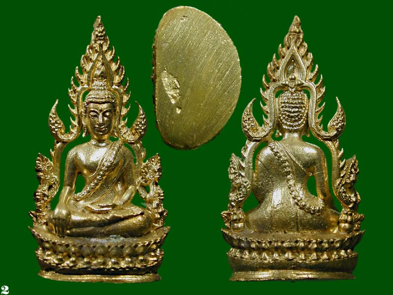 พระพุทธชินราชพิมพ์แต่งฉลุลอยองค์ รุ่นจอมราชันย์ วัดพระศรีรัตนมหาธาตุ พิษณุโลก........เคาะเดียวแดง   