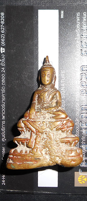 พระพุทธ ไม่ทราบที่ สูง 5 ซ.ม. กว้าง 3 ซ.ม.