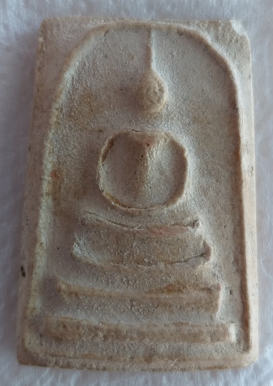 พระสมเด็จวัดระฆังรุ่น100ปีพิมพ์แขนกลม (อกวี)..พิมพ์แรกของ100ปีวัดระฆัง..