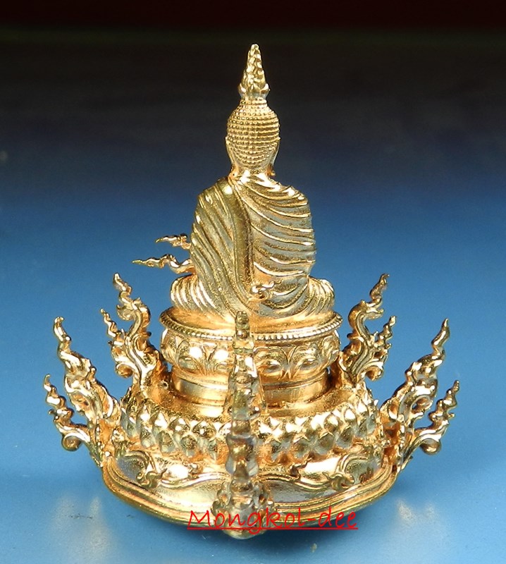 พระกริ่งฆัณราช ล้านนา วัดป่าไผ่ อ.พาน จ.เชียงราย เนื้อทองแดง ปี61