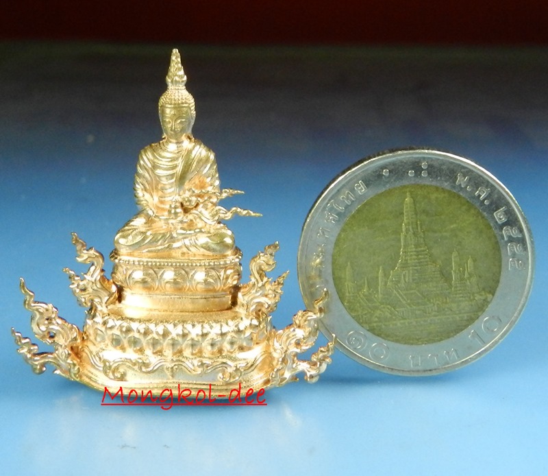 พระกริ่งฆัณราช ล้านนา วัดป่าไผ่ อ.พาน จ.เชียงราย เนื้อทองแดง ปี61